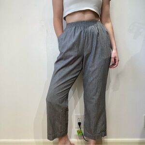Vintage Chic Gingham Trousers